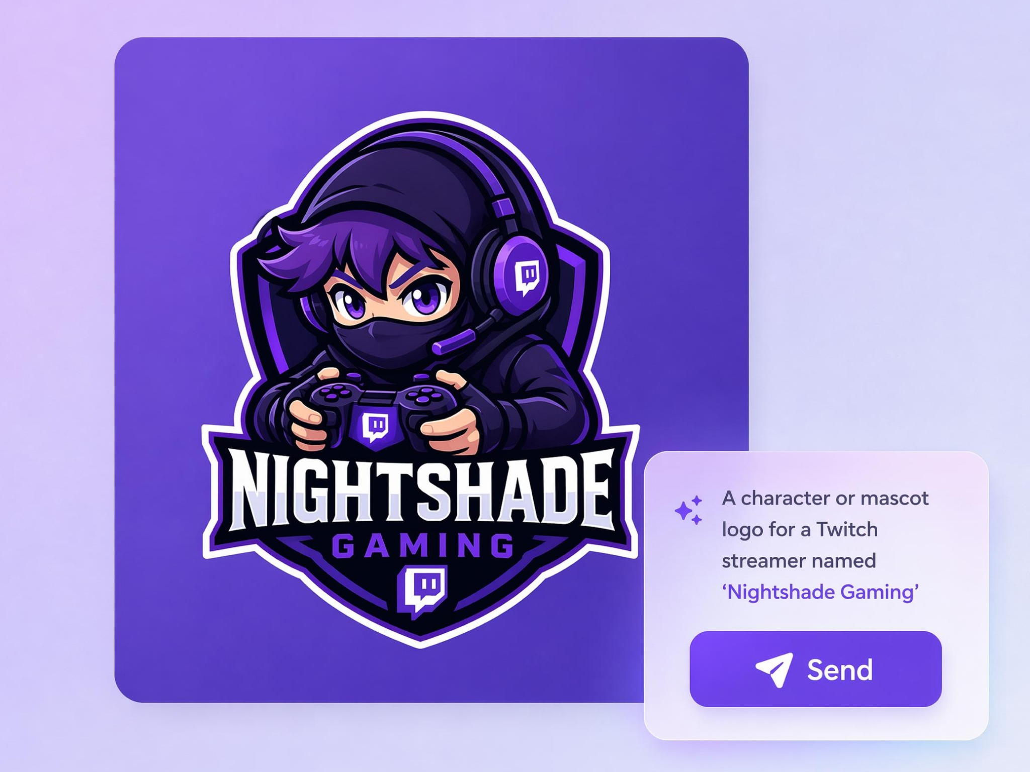 Generate Mascot and Character Logos
