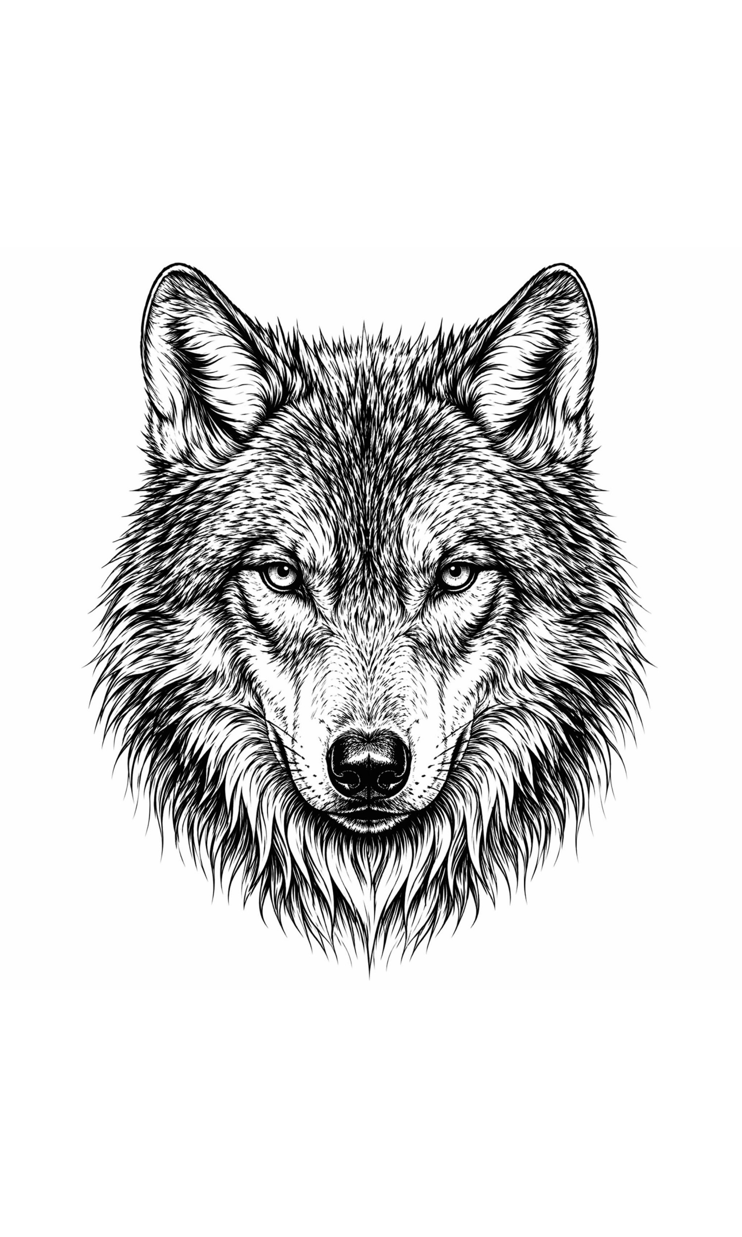 Animal Fine Line Tattoo