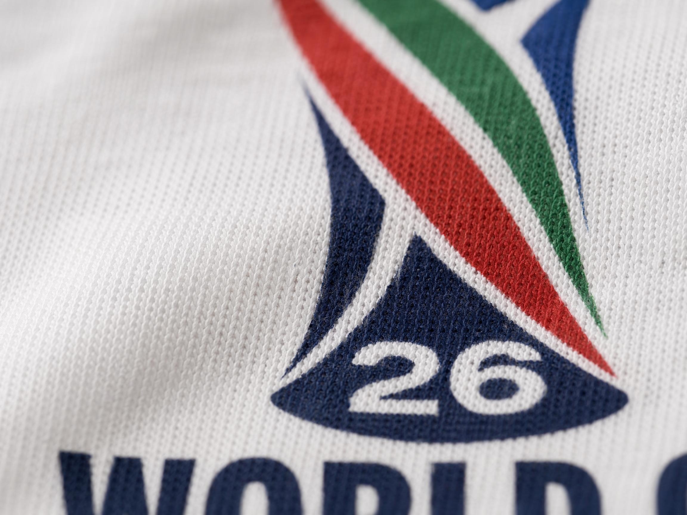 World Cup t-shirt Fabric Detail Image
