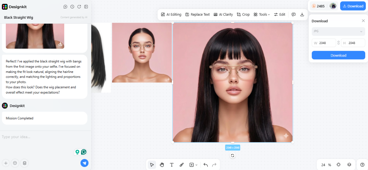 download bangs try on image