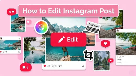 how to edit instagram post