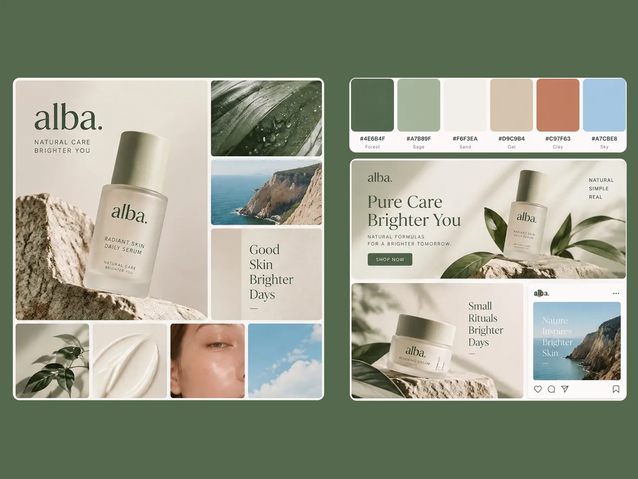 Build Brand Color Directions From References