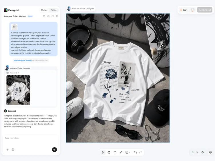 Export Presentation-Ready Mockups