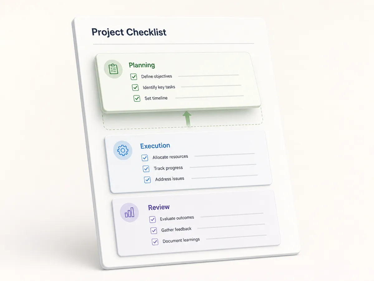 Organize My Checklist