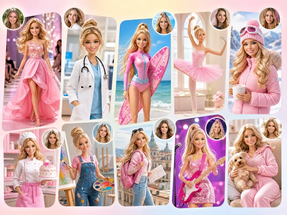 Match Barbie Designs to Different Personal Themes