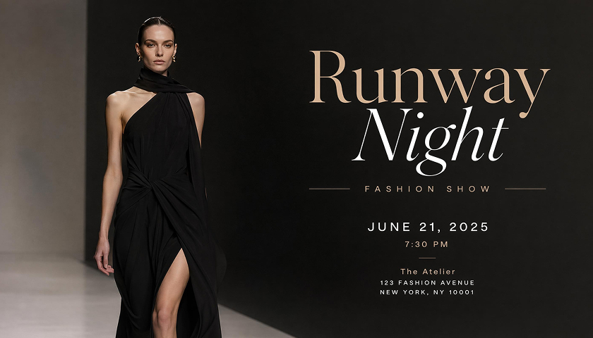 Runway Show Poster