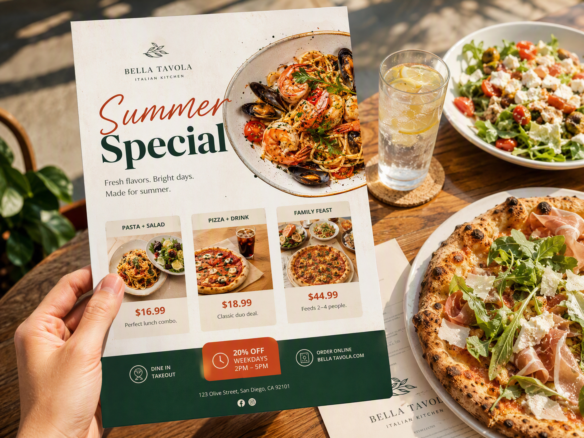 Promote Menus and Limited-Time Offers Visually