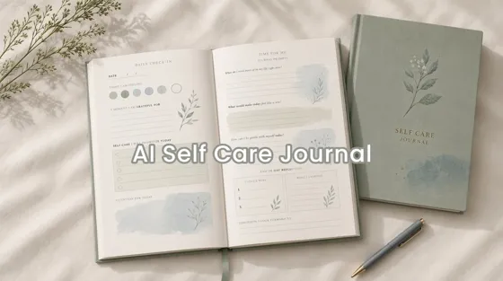 Self Care Journal Design