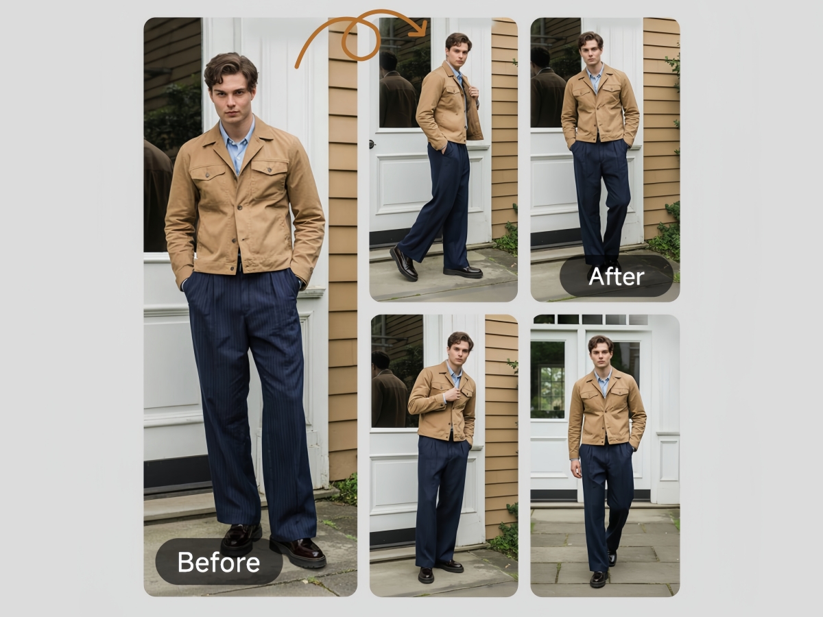 change model pose
