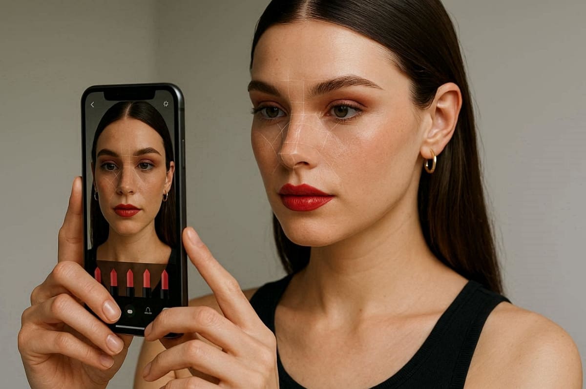 virtual makeup try on