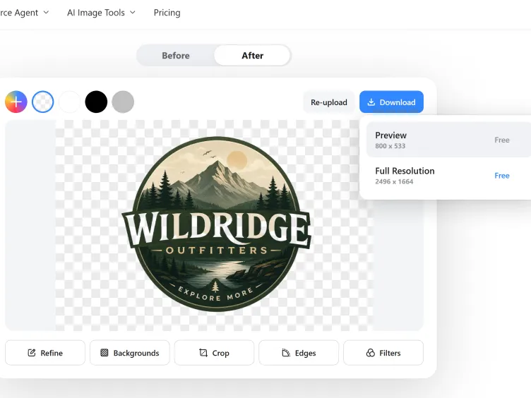 Download the Transparent Logo