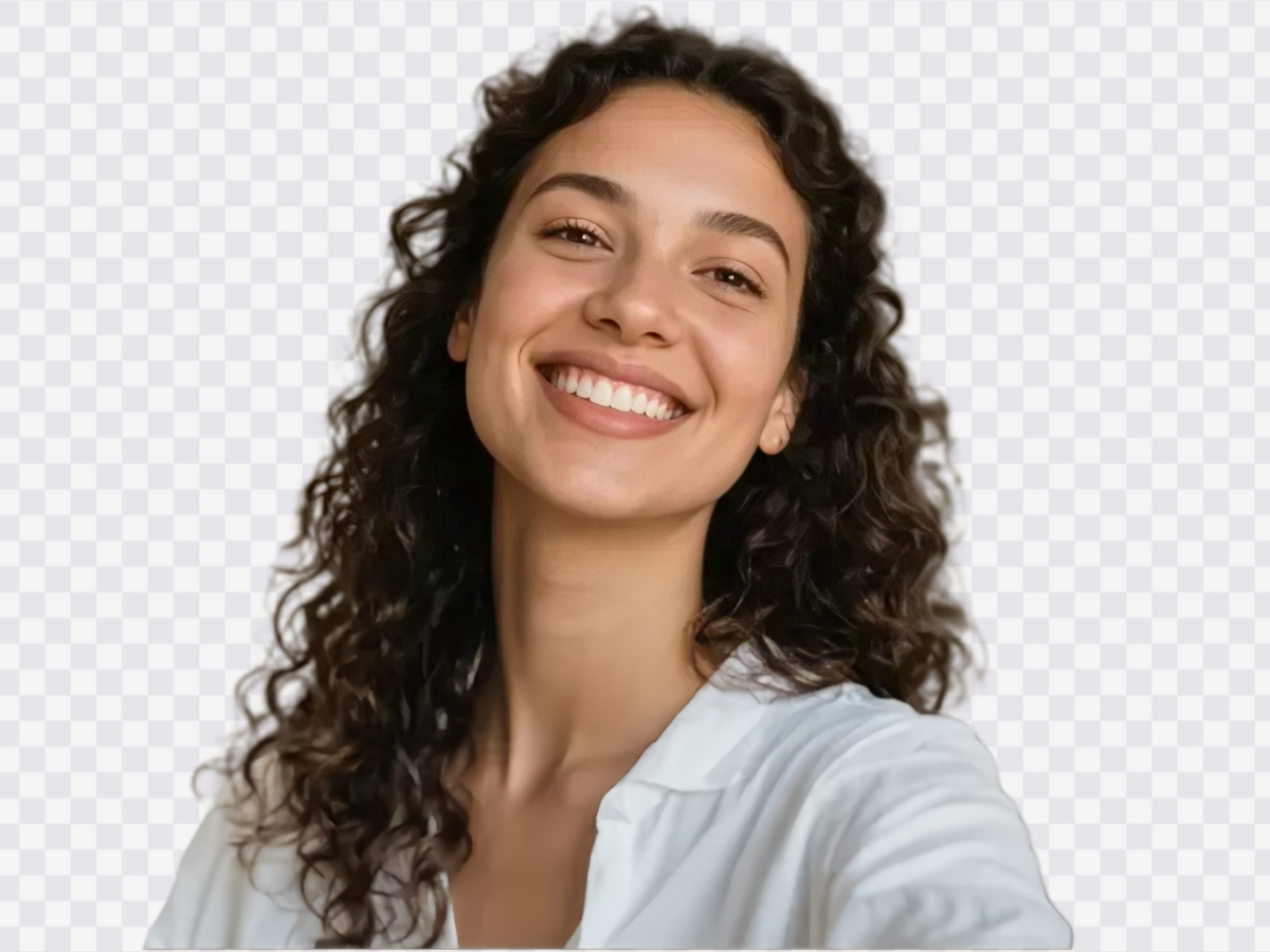 Portrait photo cutout