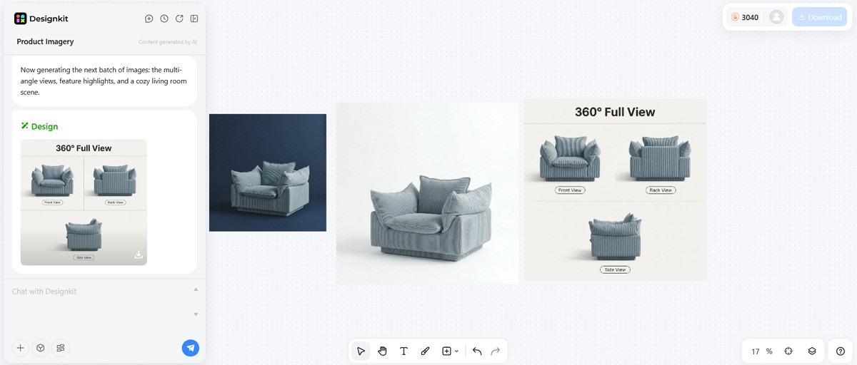 preview multi-angle product photos