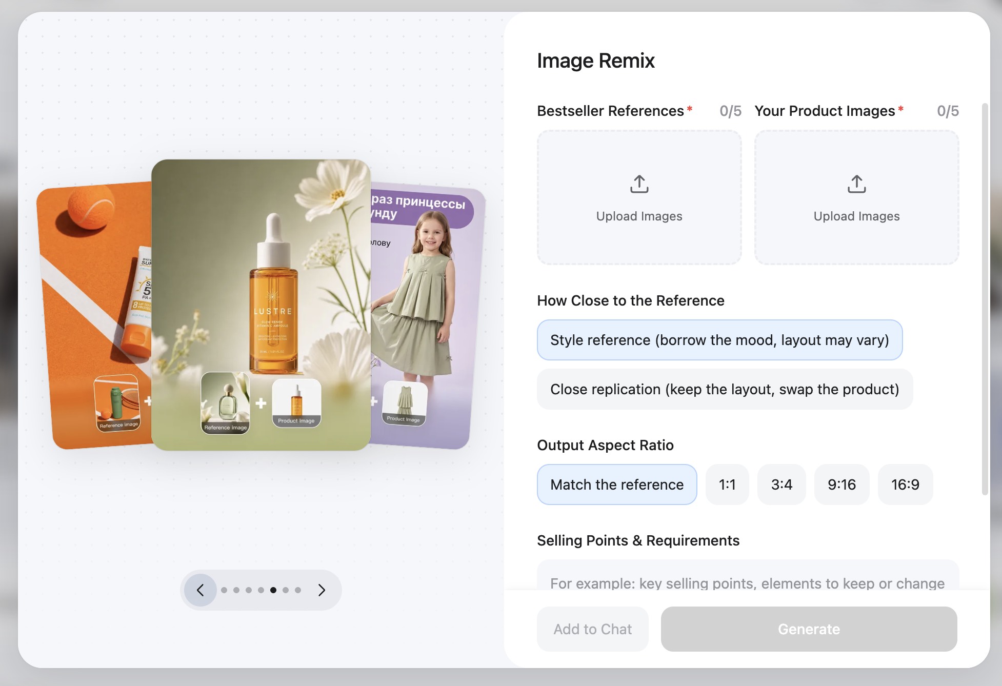 designkit product listing image set