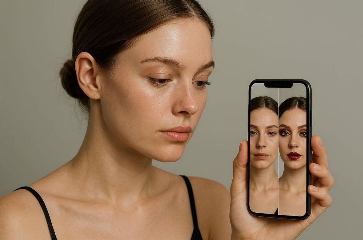 virtual makeup try on