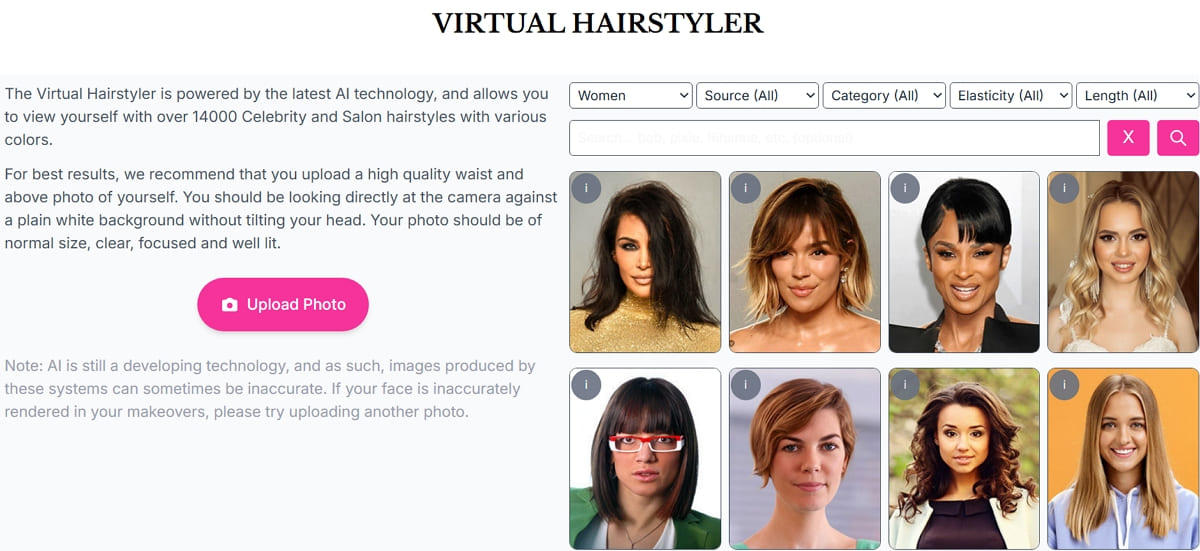 virtual hairstyler tool virtual hairstyler tool