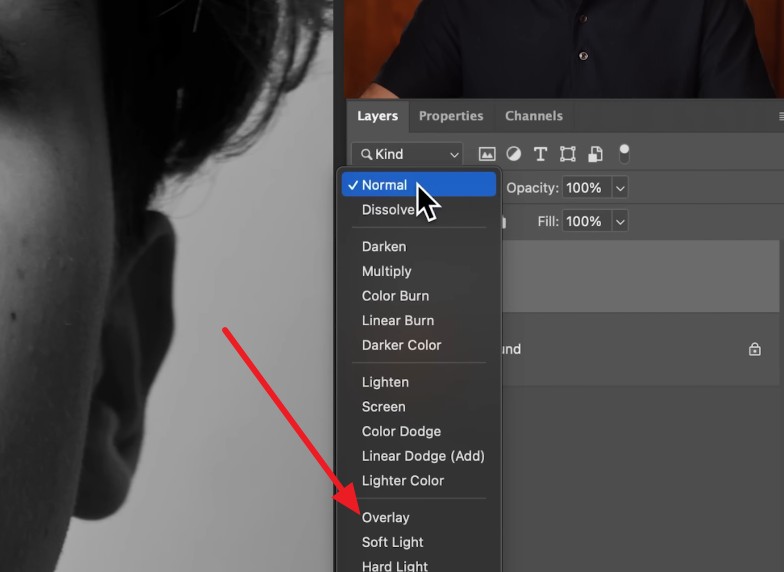 pick overlay option