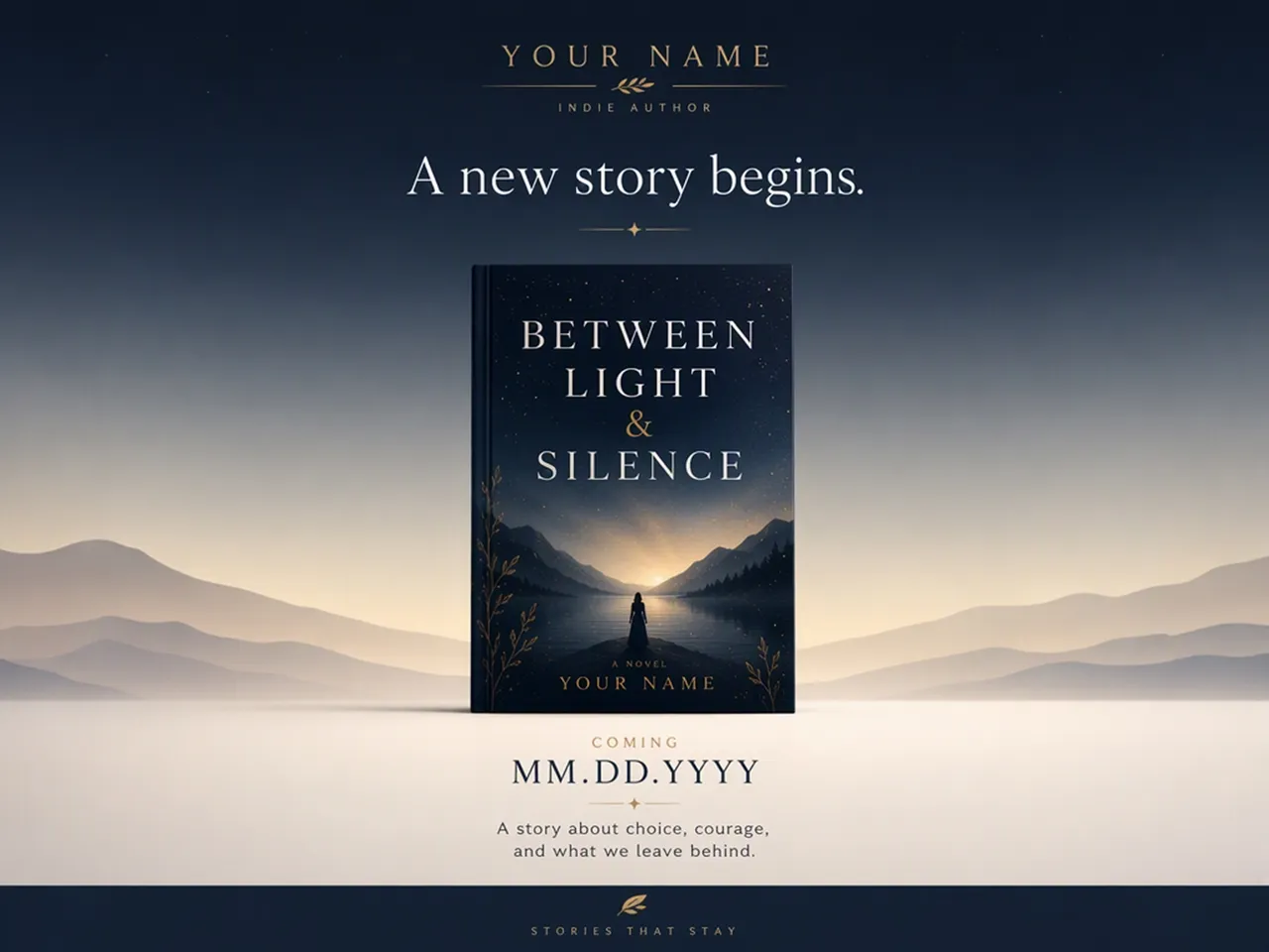 Give a First Release Its Own Identity