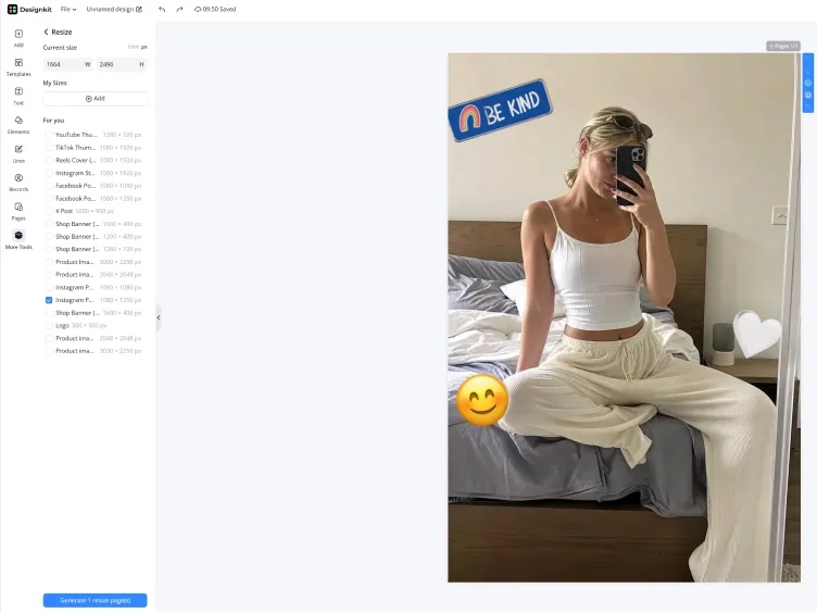 Resize for Any Instagram Format