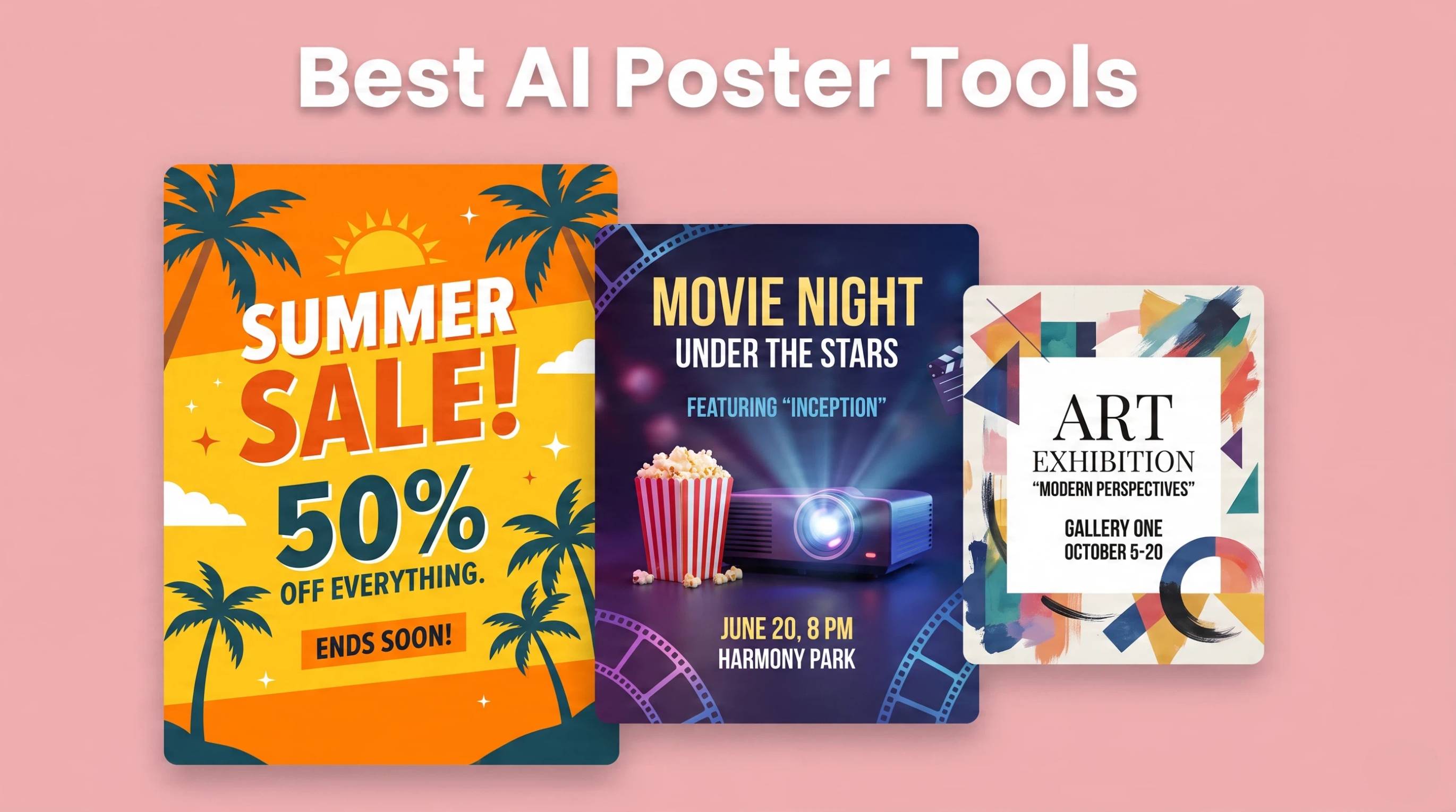 Best AI Poster Generator: 8 Tools to Create Professional Posters