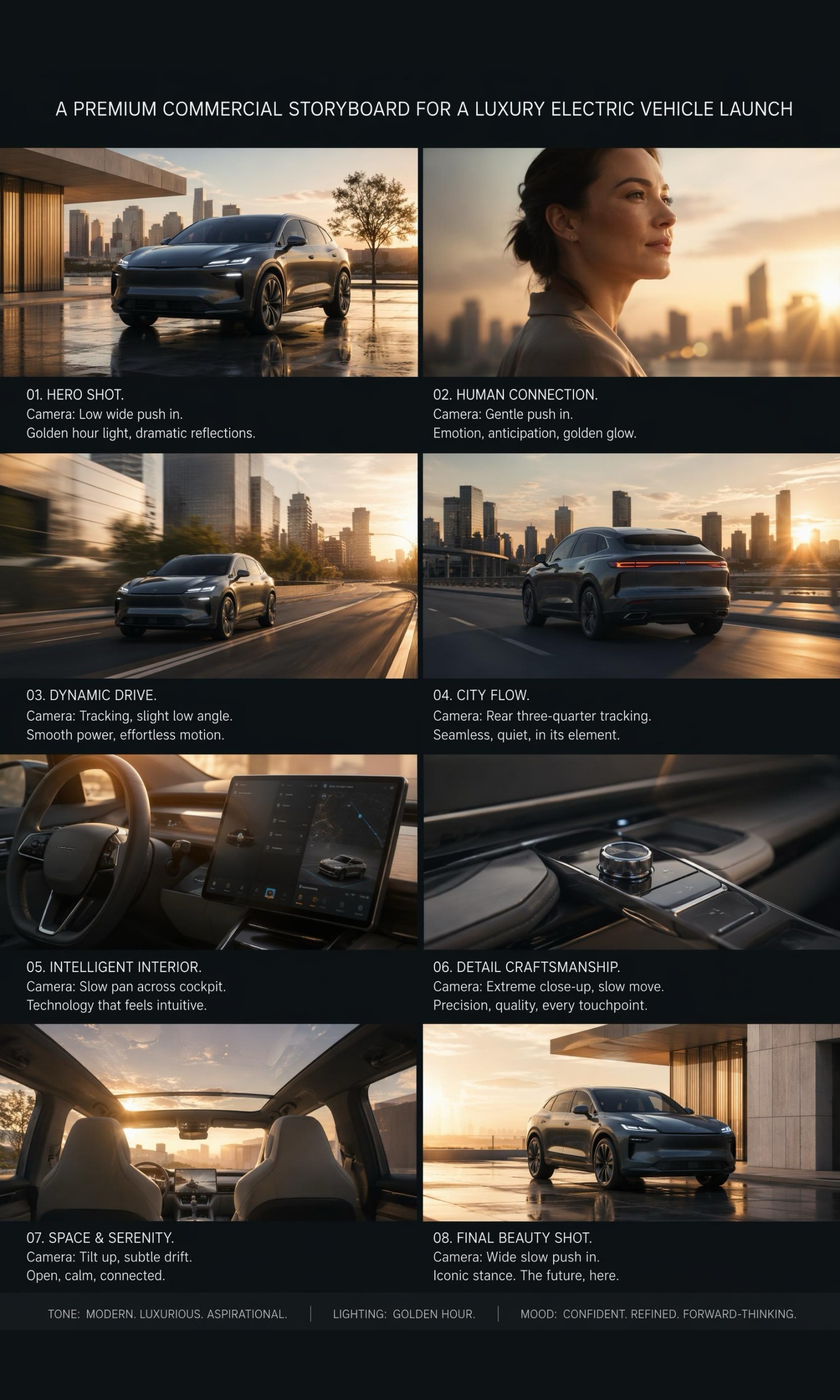 Premium Commercial Storyboard