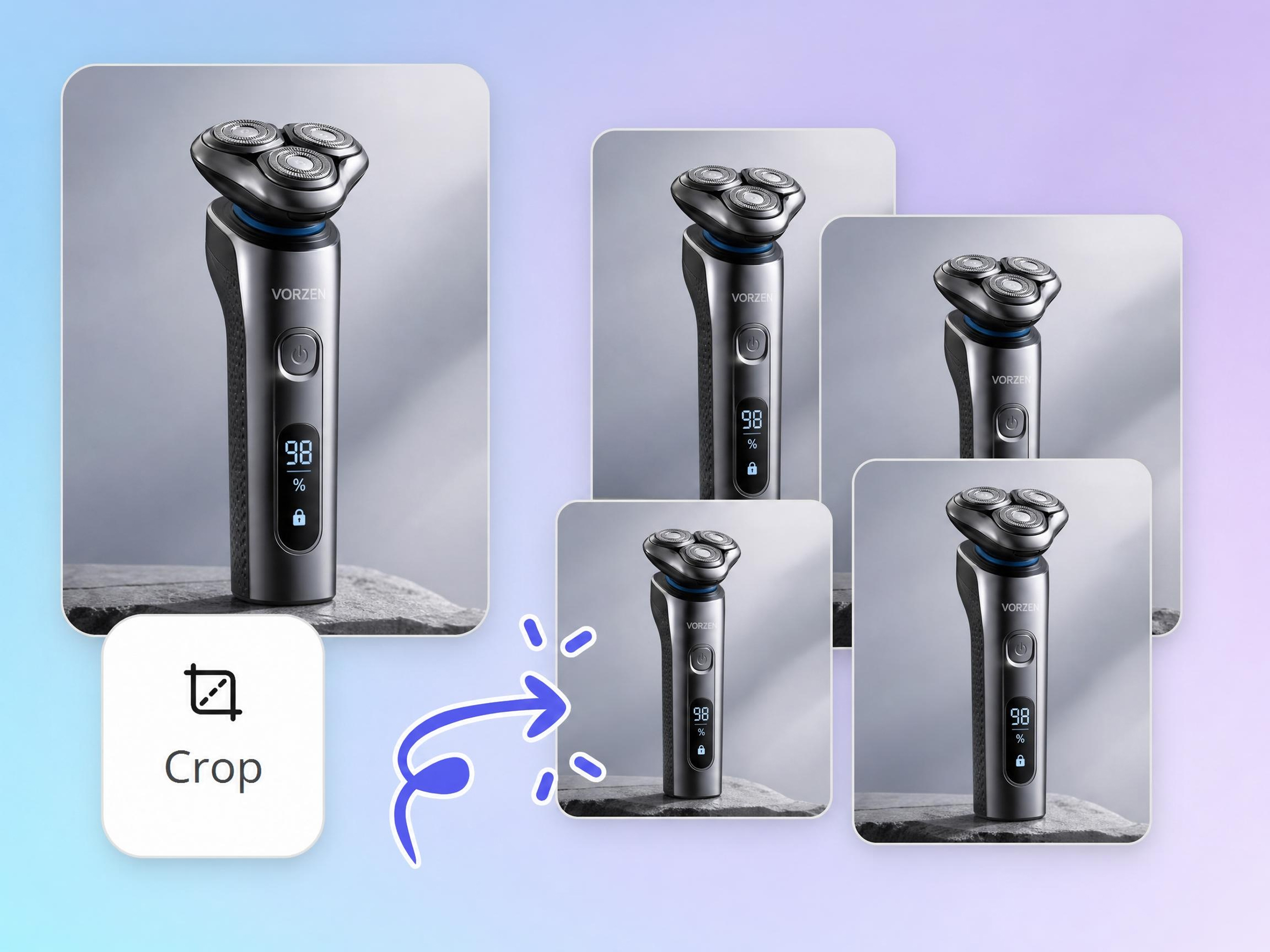 Create Multiple Sizes from One Original Image