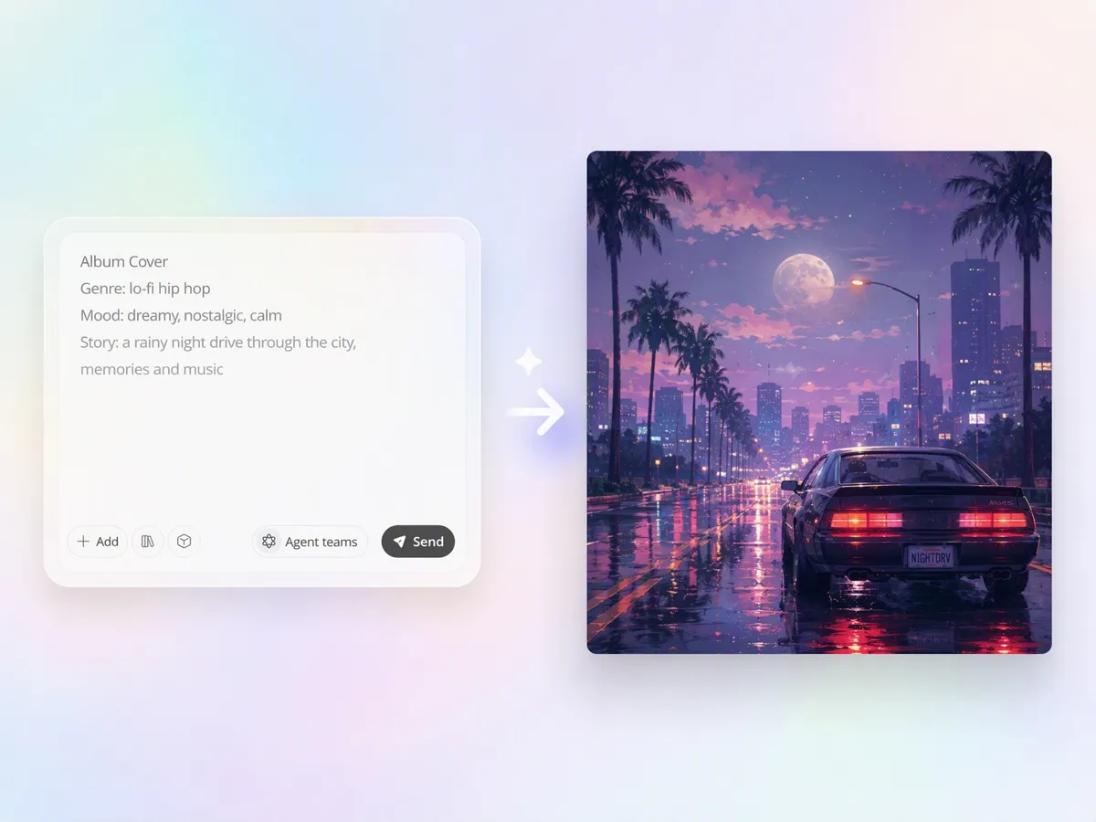 Create Original Album Covers From Simple Ideas