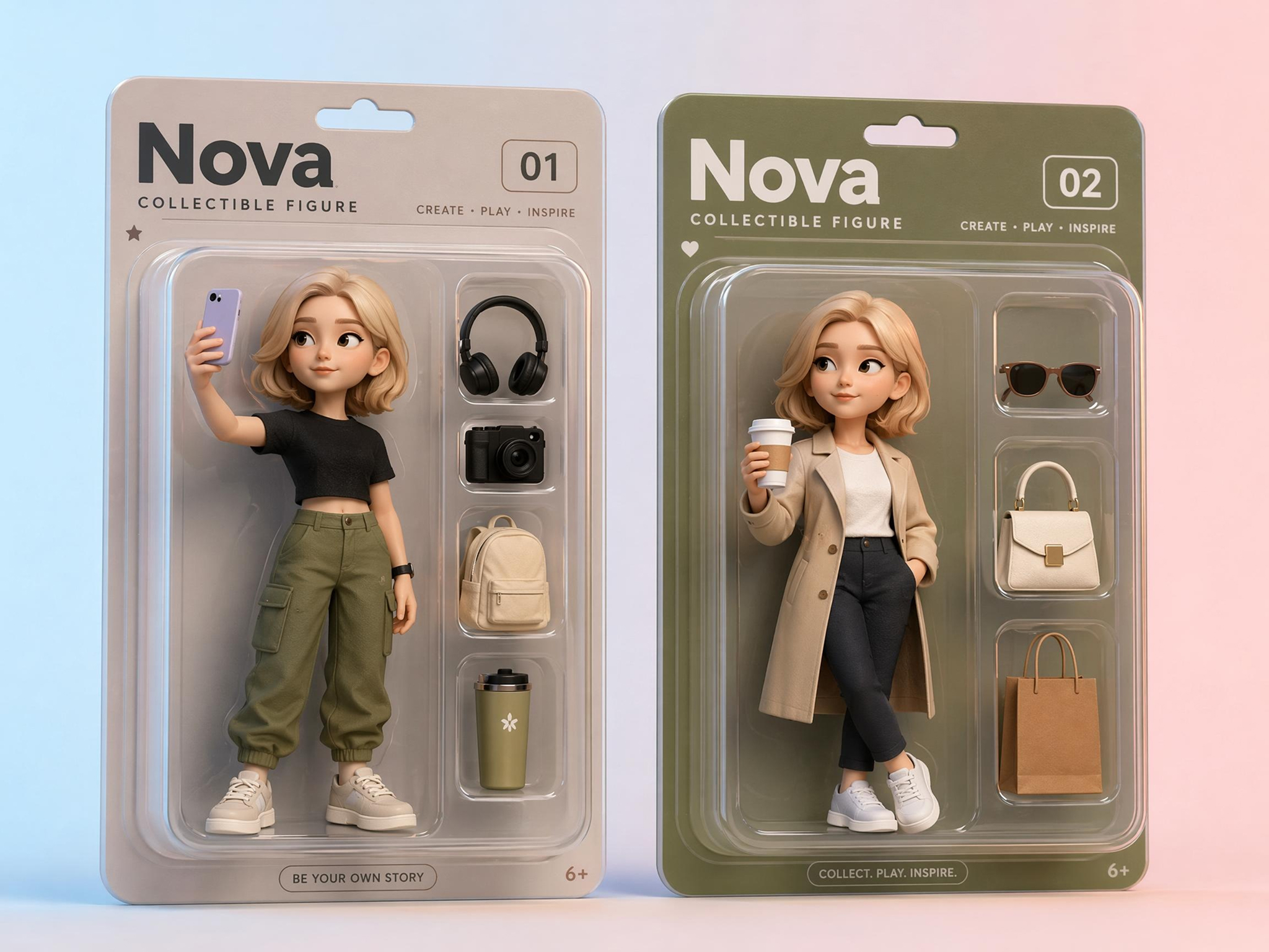 Design Toy Collections Around One Character