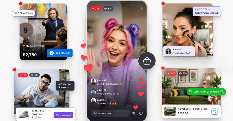 E-commerce videos examples