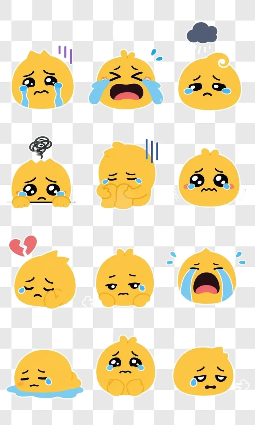 Sad & Crying Emoji