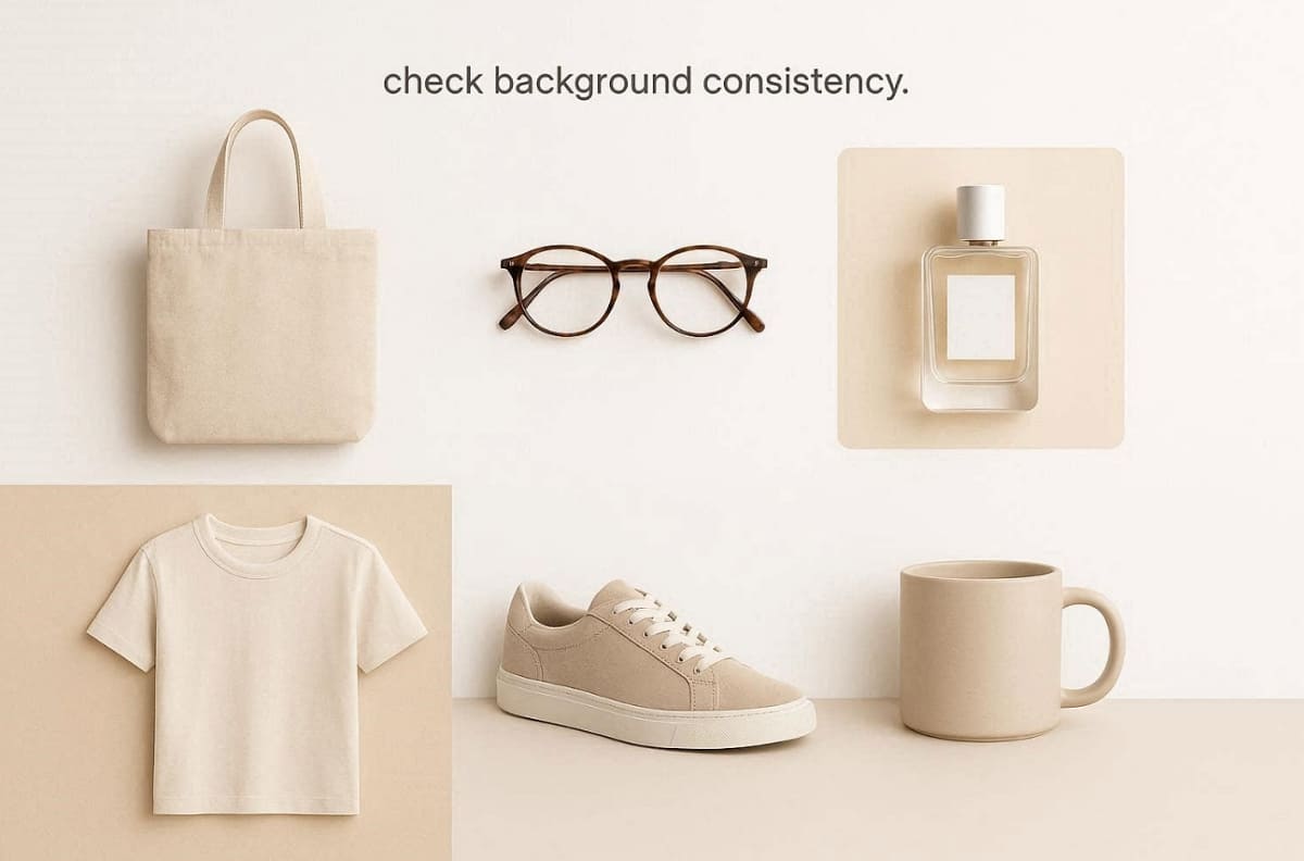 Check product background