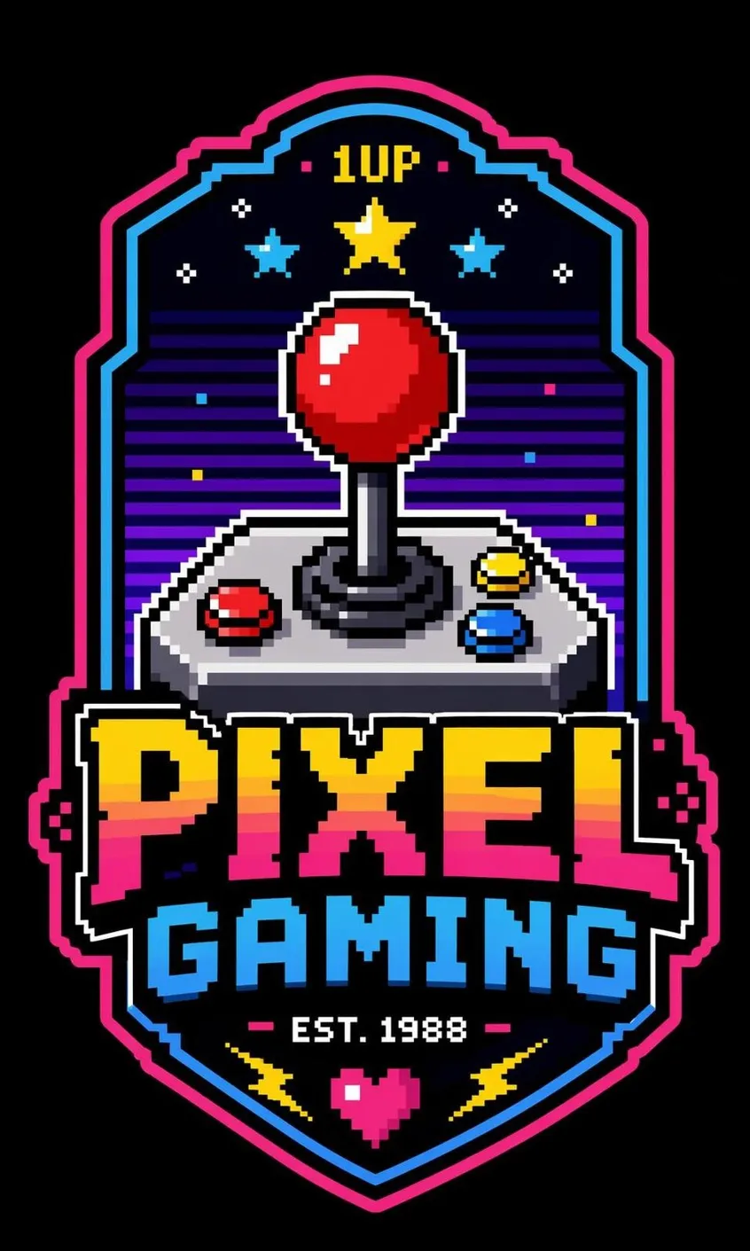 Futuristic Controller Logo