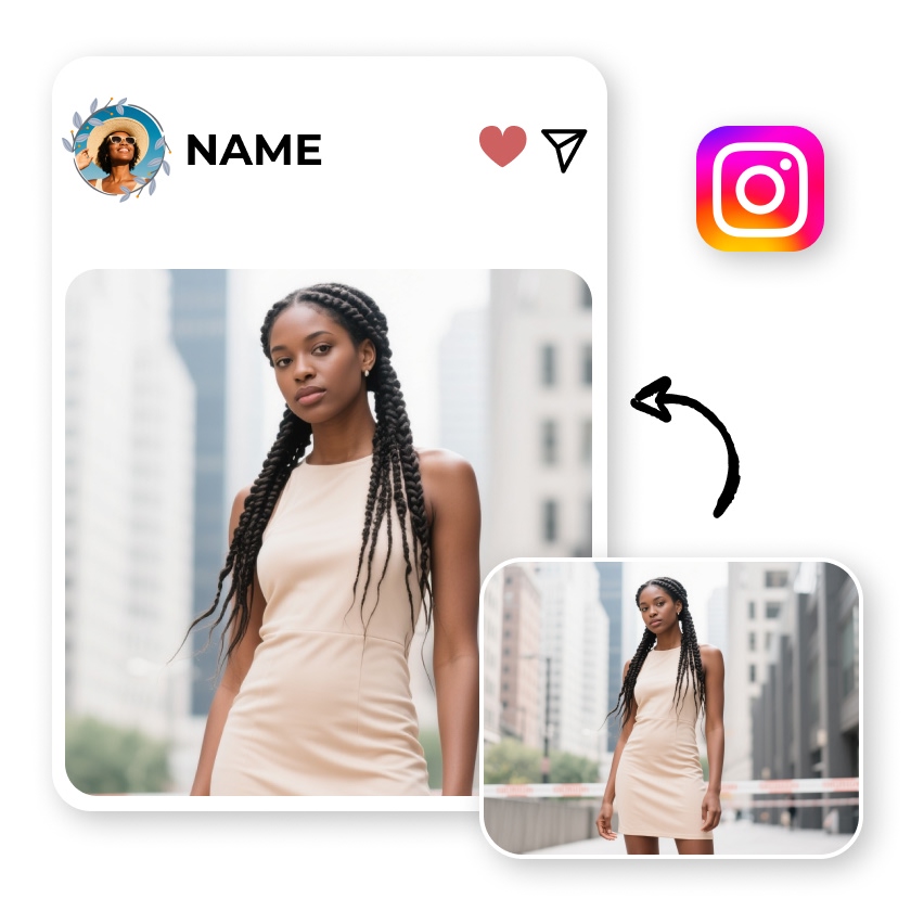 Check Instagram visuals and captions before publishing