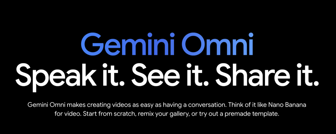 Gemini Omni makes creating videos as easy as having a conversation