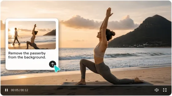 remove object from video