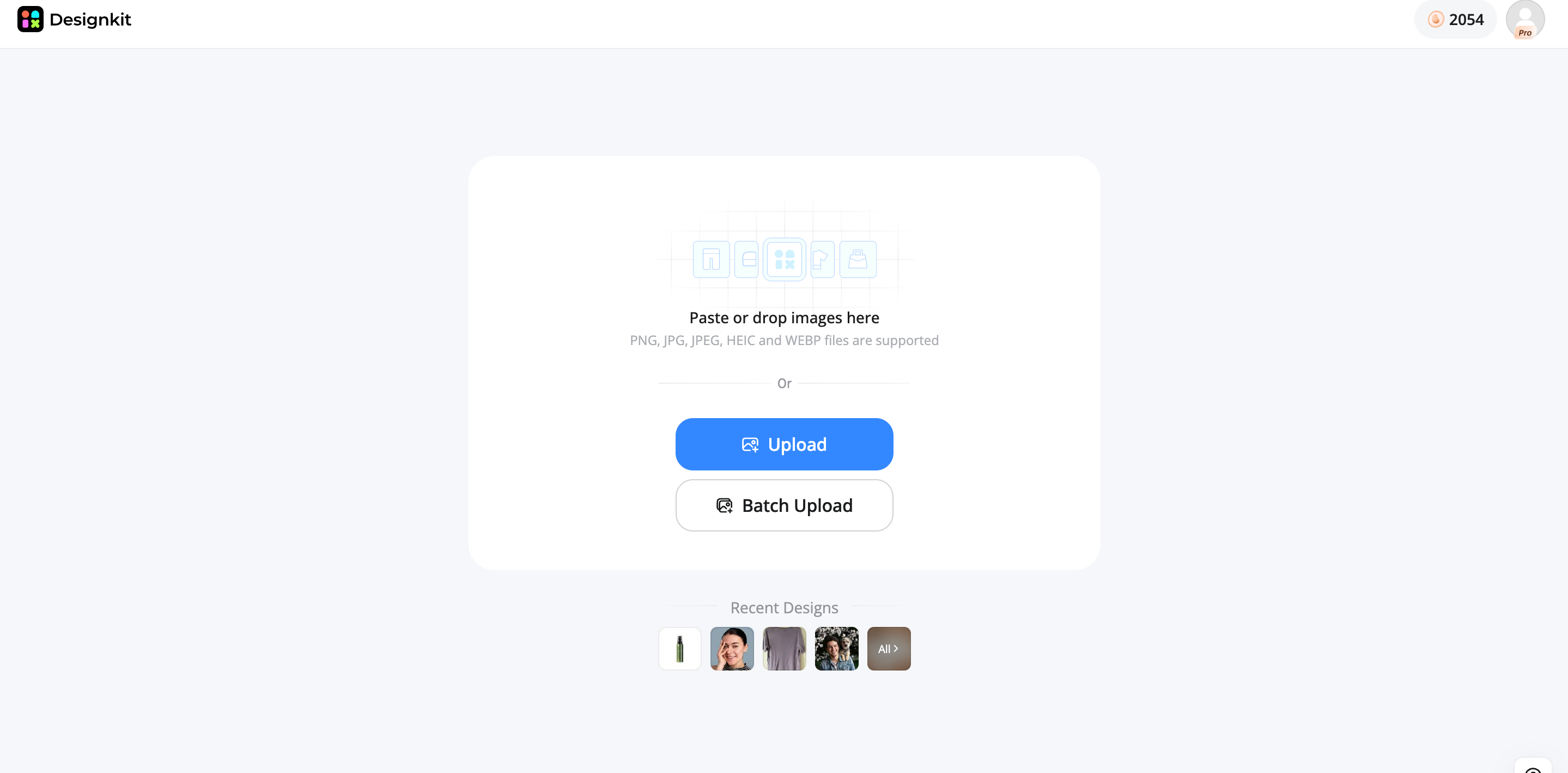 How to Edit and Enhance Images with Designkit Upload your image