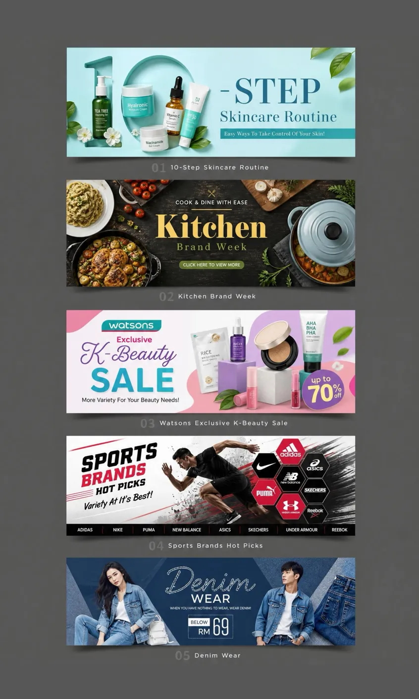 Commercial Promotional Banner
