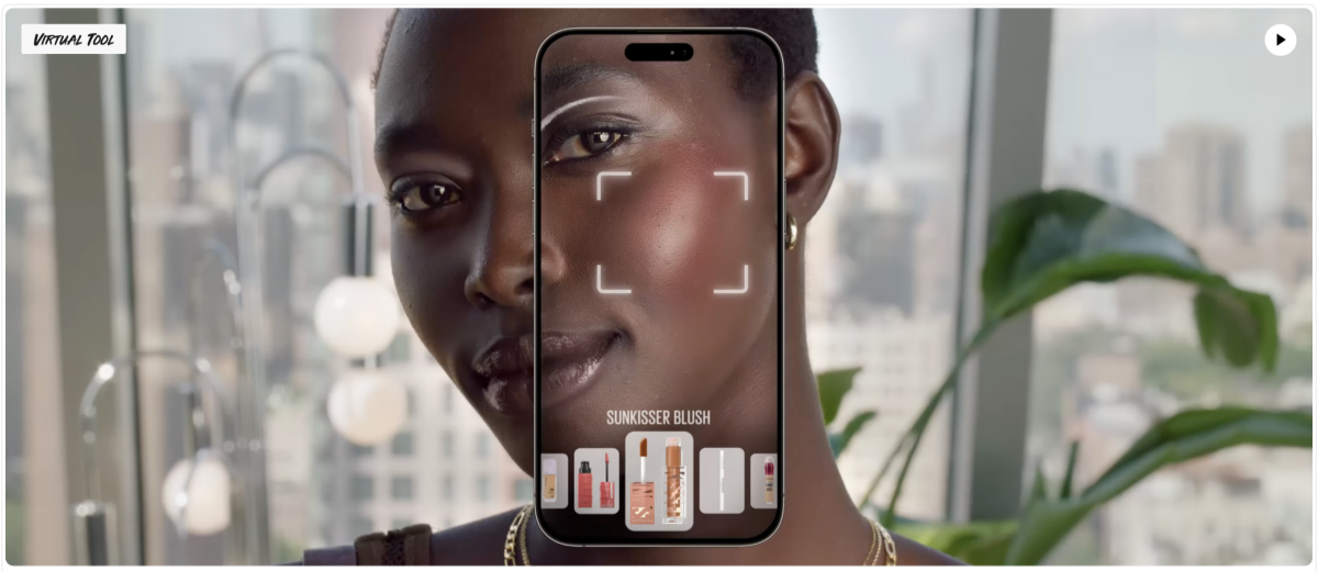 makeup try-on online tool - maybelline virtual makeover