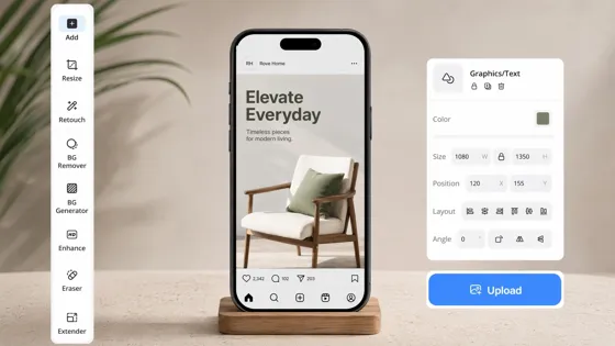 gerador de mockups para o Instagram