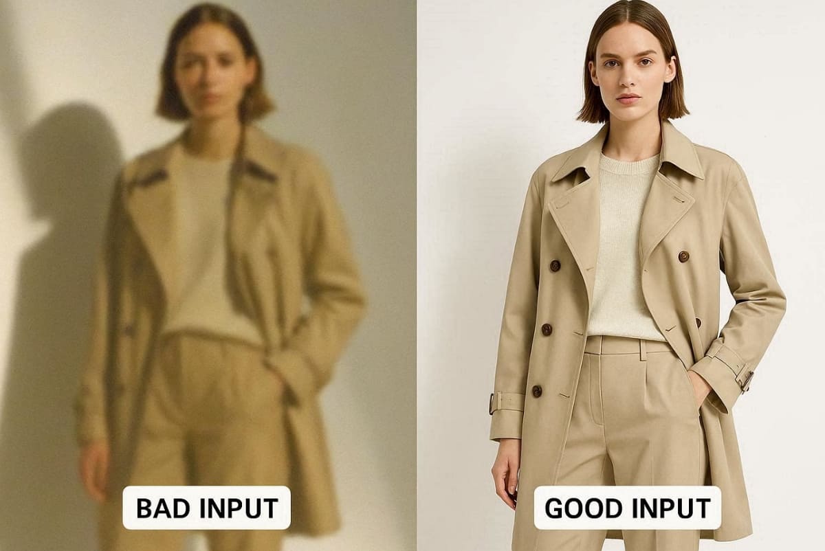 Good vs input ai photo good vs input ai photo