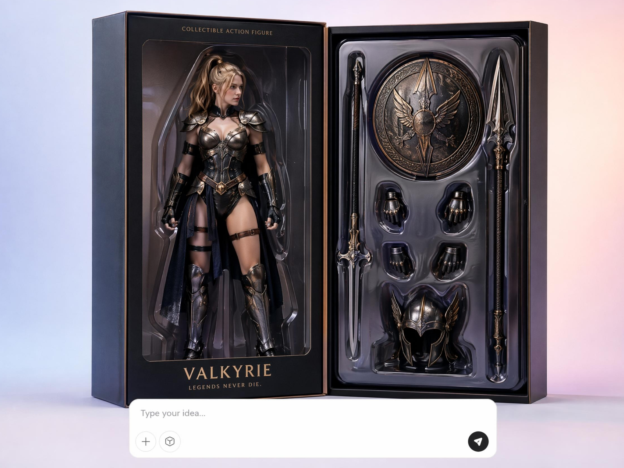 Equip Figures with Custom Accessories