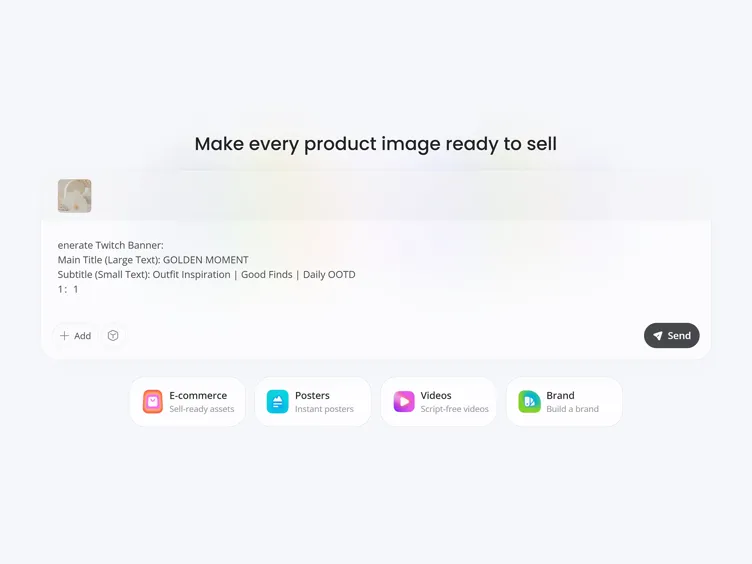 Upload Your Product