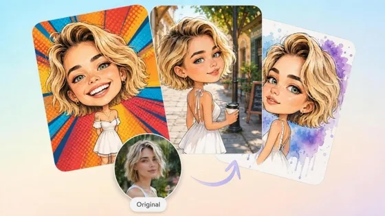 Turn image to caricature art
