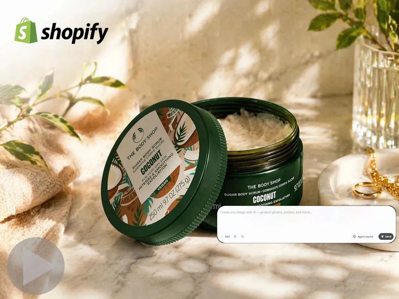 Iklan Video Produk untuk Toko Shopify, Tanpa Syuting