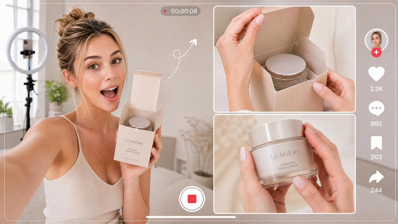 unboxing video generator