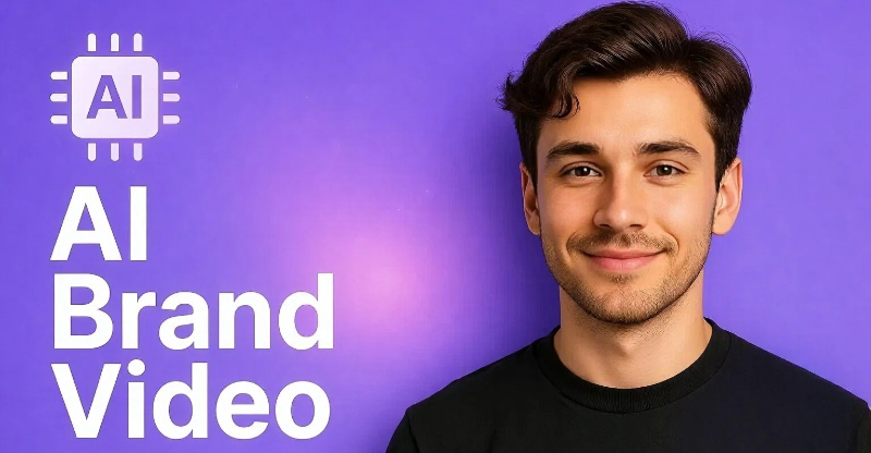 AI makes brand video maker