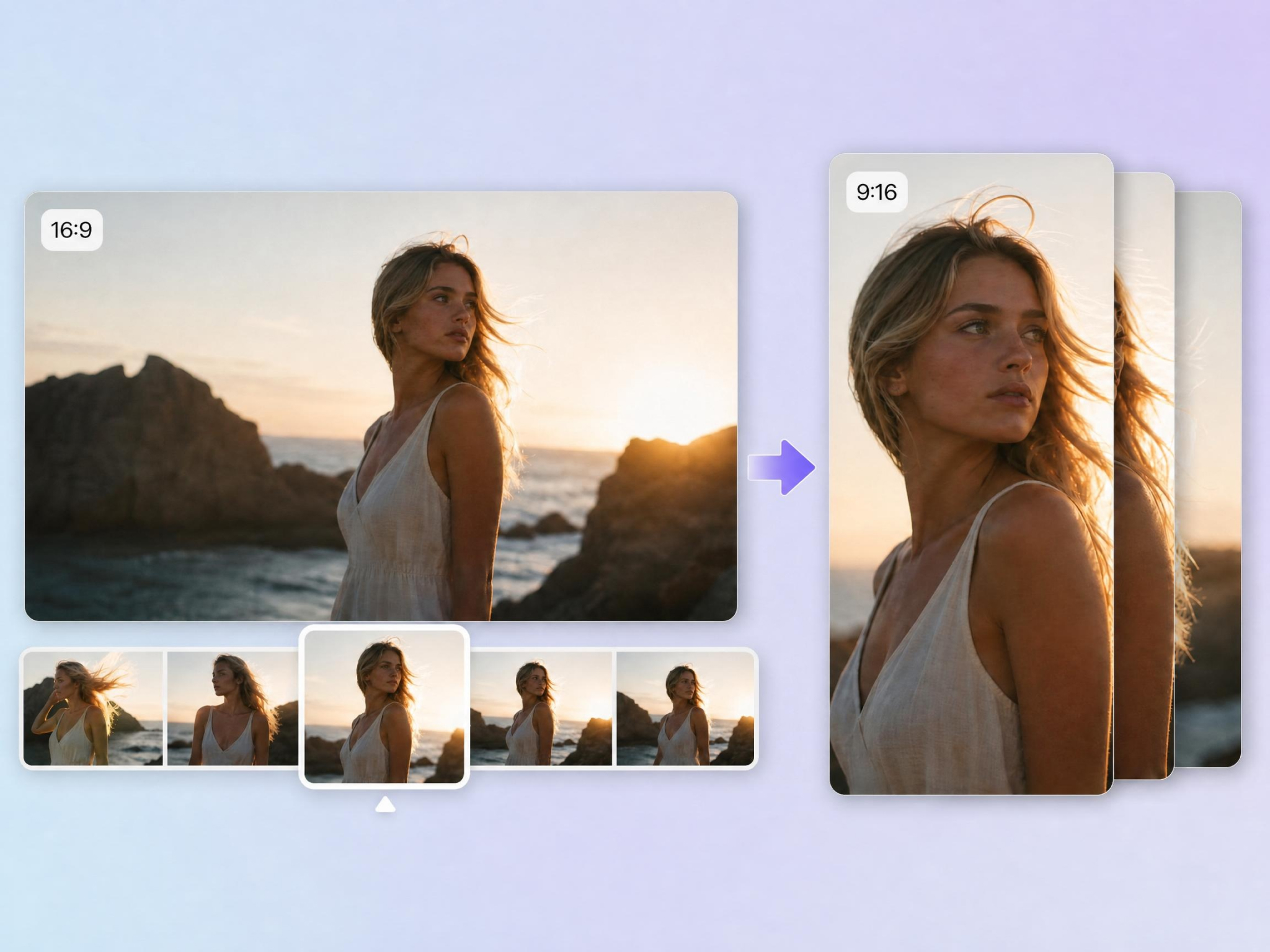 Convert Horizontal Videos to Vertical Shorts