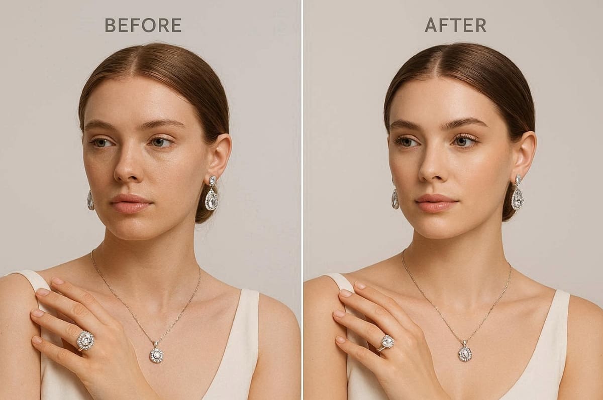 generate ai jewelry photos
