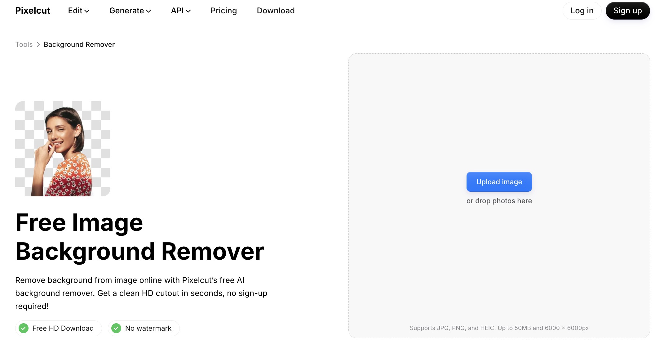 pixelcut remove bg online