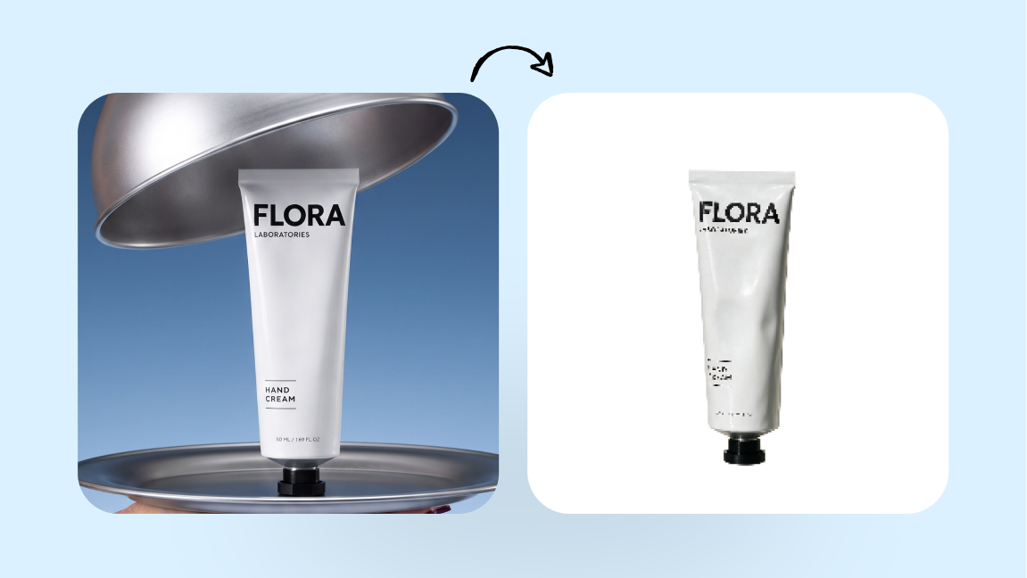 Create white background product image